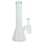 Grateful Dead x Pulsar Bolts And Skellies Glass Beaker Water Pipe Set | 13.75" | 14mm F - Image 11