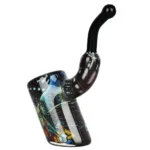 Grateful Dead x Pulsar Inside Print Bent Sherlock Pipe | 4" - Image 19