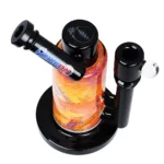 Grateful Dead x Pulsar Inside Print Water Pipe - 8.5" / 14mm F / Sunset Dance - Image 4