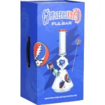 Grateful Dead x Pulsar Inception Cube Beaker Glass Water Pipe - 12.75" / 14mm F - Image 3