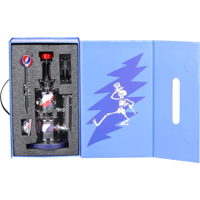 Grateful Dead x Pulsar Stealied Out Dab Rig Set - 9" / 14mm F - Image 4
