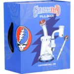 Grateful Dead x Pulsar Lightning Bell Dab Rig Set - 7.5" / 14mm F - Image 5