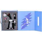 Grateful Dead x Pulsar Lightning Bell Dab Rig Set - 7.5" / 14mm F - Image 7