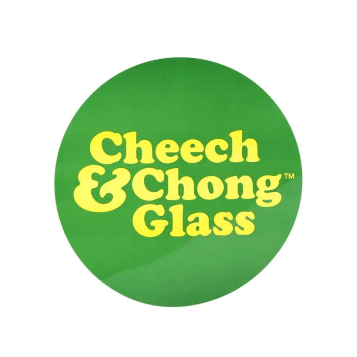 Cheech & Chong Glass Mandala Glow Glass Beaker Water Pipe - 10" - Image 5