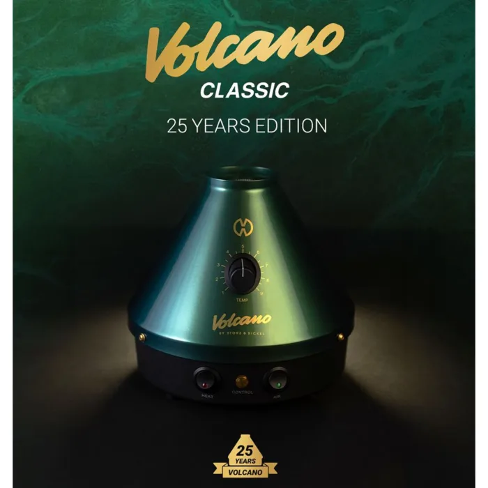 Storz & Bickel Volcano Classic Vaporizer - 25 Year Green & Gold Limited Edition - Image 7